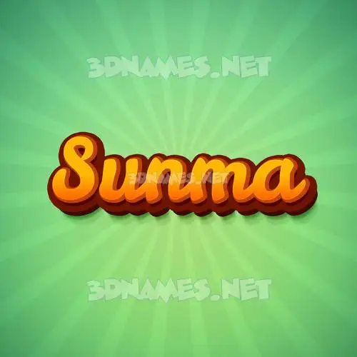 sunma in Green Rays style - 3D name wallpaper sunma in Green Rays style - 3D name wallpaper