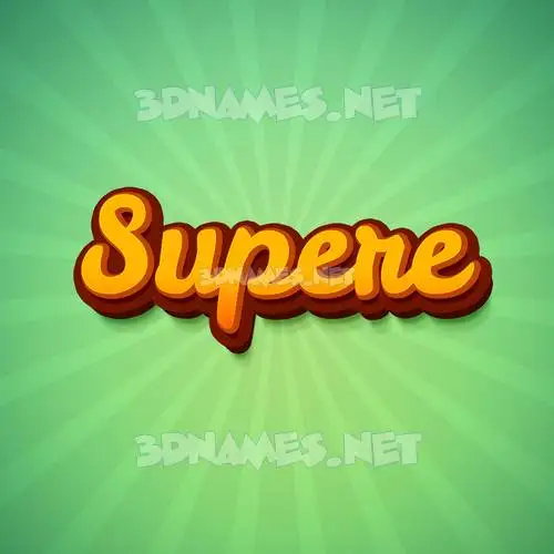 supere in Green Rays style - 3D name wallpaper supere in Green Rays style - 3D name wallpaper