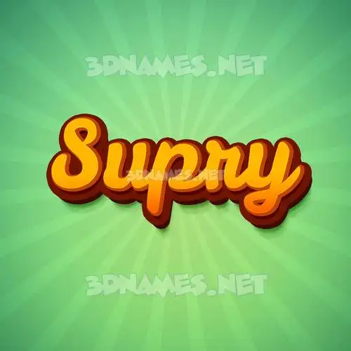 supry in Green Rays style - 3D name wallpaper supry in Green Rays style - 3D name wallpaper