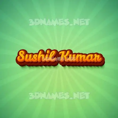 sushil kumar in Green Rays style - 3D name wallpaper sushil kumar in Green Rays style - 3D name wallpaper