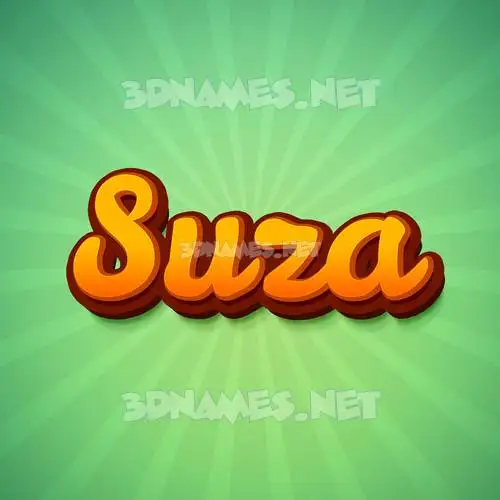 suza in Green Rays style - 3D name wallpaper suza in Green Rays style - 3D name wallpaper