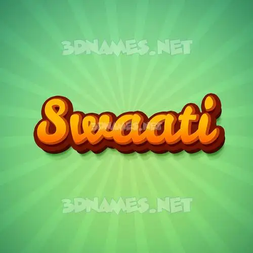 swaati in Green Rays style - 3D name wallpaper swaati in Green Rays style - 3D name wallpaper