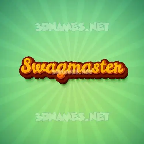 swagmaster in Green Rays style - 3D name wallpaper swagmaster in Green Rays style - 3D name wallpaper