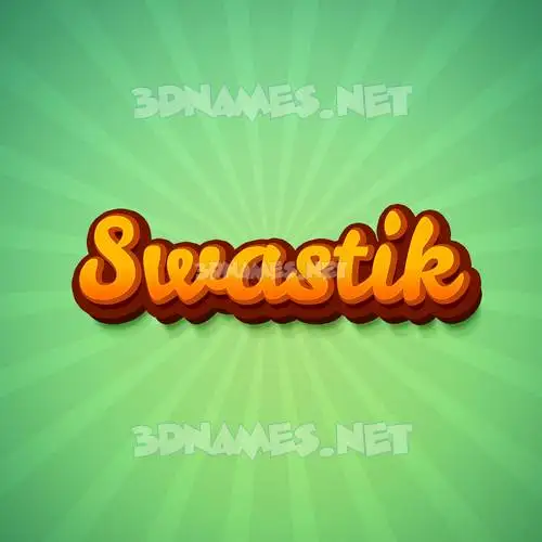 swastik in Green Rays style - 3D name wallpaper swastik in Green Rays style - 3D name wallpaper