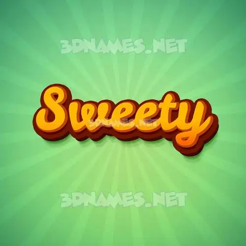 sweety in Green Rays style - 3D name wallpaper sweety in Green Rays style - 3D name wallpaper