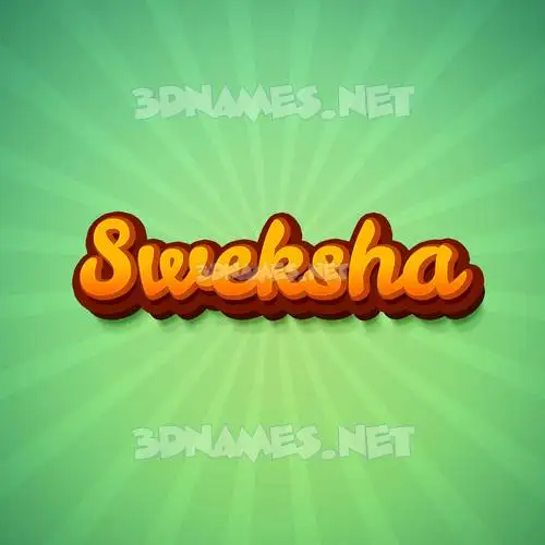 sweksha in Green Rays style - 3D name wallpaper sweksha in Green Rays style - 3D name wallpaper