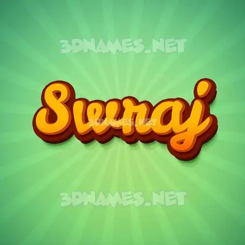 swraj in Green Rays style - 3D name wallpaper swraj in Green Rays style - 3D name wallpaper