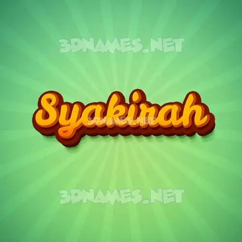 syakirah in Green Rays style - 3D name wallpaper syakirah in Green Rays style - 3D name wallpaper