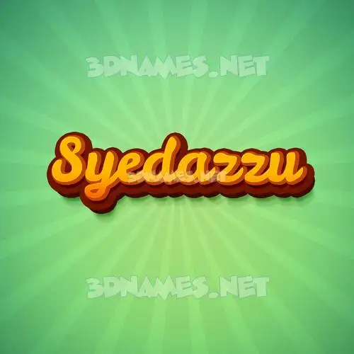 syedazzu in Green Rays style - 3D name wallpaper syedazzu in Green Rays style - 3D name wallpaper