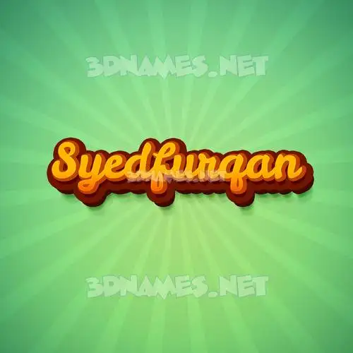 syedfurqan in Green Rays style - 3D name wallpaper syedfurqan in Green Rays style - 3D name wallpaper