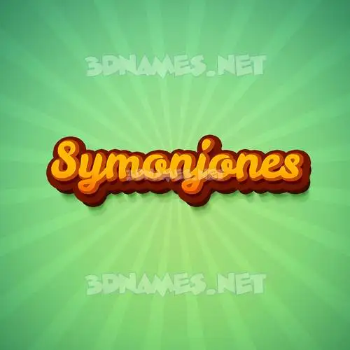 symonjones in Green Rays style - 3D name wallpaper symonjones in Green Rays style - 3D name wallpaper