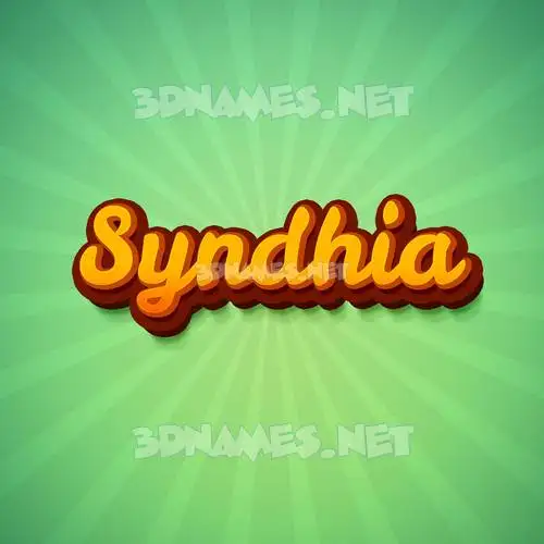 syndhia in Green Rays style - 3D name wallpaper syndhia in Green Rays style - 3D name wallpaper