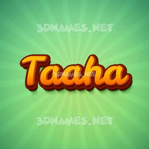 taaha in Green Rays style - 3D name wallpaper taaha in Green Rays style - 3D name wallpaper