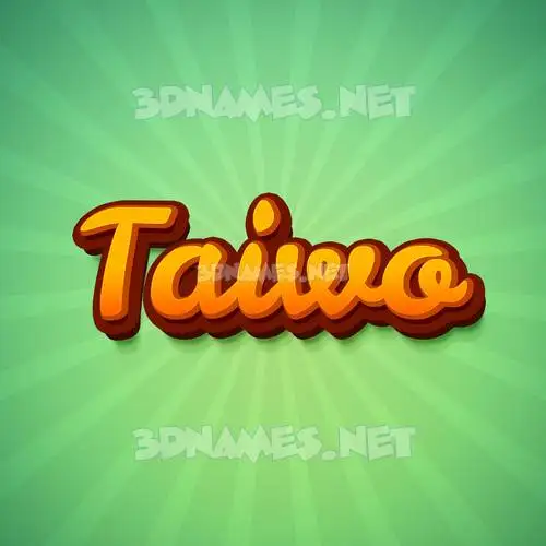 taiwo in Green Rays style - 3D name wallpaper taiwo in Green Rays style - 3D name wallpaper