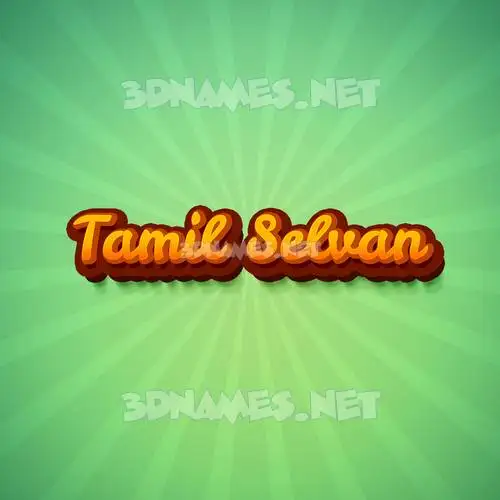 tamil selvan in Green Rays style - 3D name wallpaper tamil selvan in Green Rays style - 3D name wallpaper
