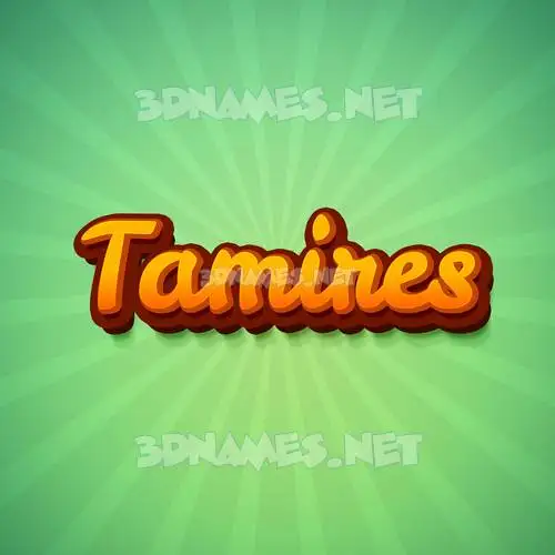 tamires in Green Rays style - 3D name wallpaper tamires in Green Rays style - 3D name wallpaper