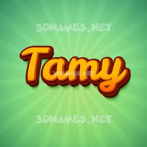 tamy in Green Rays style - 3D name wallpaper tamy in Green Rays style - 3D name wallpaper