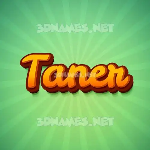 taner in Green Rays style - 3D name wallpaper taner in Green Rays style - 3D name wallpaper
