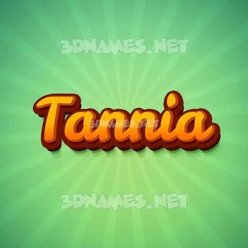 tannia in Green Rays style - 3D name wallpaper tannia in Green Rays style - 3D name wallpaper