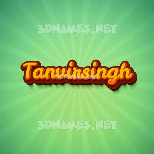 tanvirsingh in Green Rays style - 3D name wallpaper tanvirsingh in Green Rays style - 3D name wallpaper