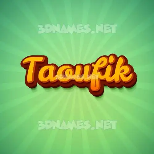 taoufik in Green Rays style - 3D name wallpaper taoufik in Green Rays style - 3D name wallpaper