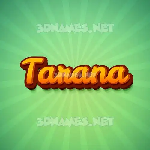 tarana in Green Rays style - 3D name wallpaper tarana in Green Rays style - 3D name wallpaper