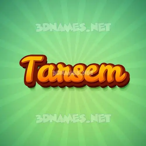 tarsem in Green Rays style - 3D name wallpaper tarsem in Green Rays style - 3D name wallpaper