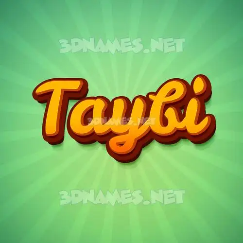 taybi in Green Rays style - 3D name wallpaper taybi in Green Rays style - 3D name wallpaper