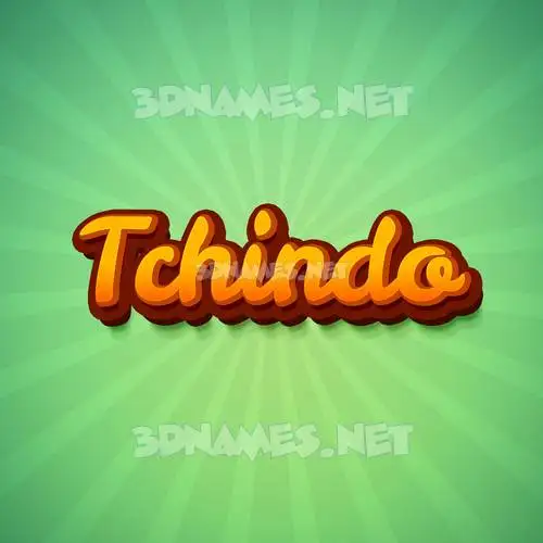 tchindo in Green Rays style - 3D name wallpaper tchindo in Green Rays style - 3D name wallpaper