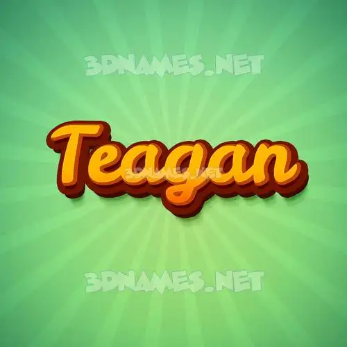 teagan in Green Rays style - 3D name wallpaper teagan in Green Rays style - 3D name wallpaper