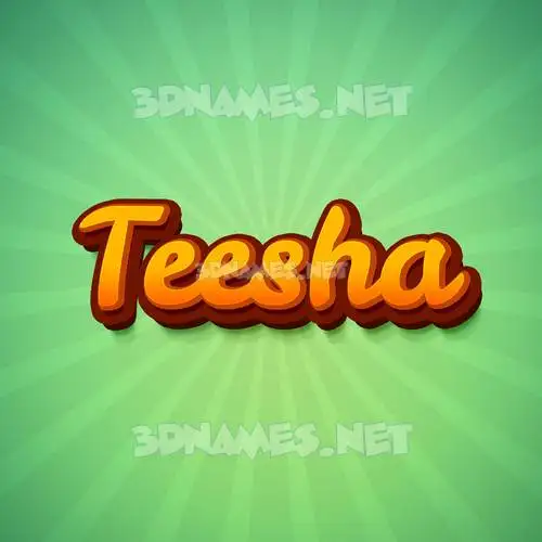 teesha in Green Rays style - 3D name wallpaper teesha in Green Rays style - 3D name wallpaper