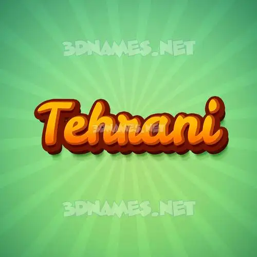 tehrani in Green Rays style - 3D name wallpaper tehrani in Green Rays style - 3D name wallpaper
