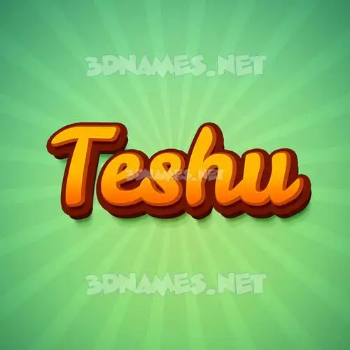 teshu in Green Rays style - 3D name wallpaper teshu in Green Rays style - 3D name wallpaper