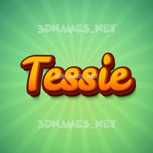 tessie in Green Rays style - 3D name wallpaper tessie in Green Rays style - 3D name wallpaper