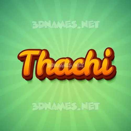 thachi in Green Rays style - 3D name wallpaper thachi in Green Rays style - 3D name wallpaper