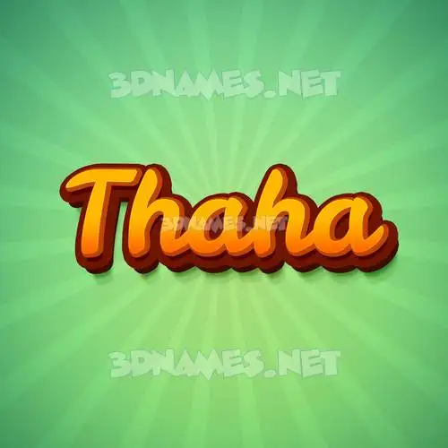 thaha in Green Rays style - 3D name wallpaper thaha in Green Rays style - 3D name wallpaper