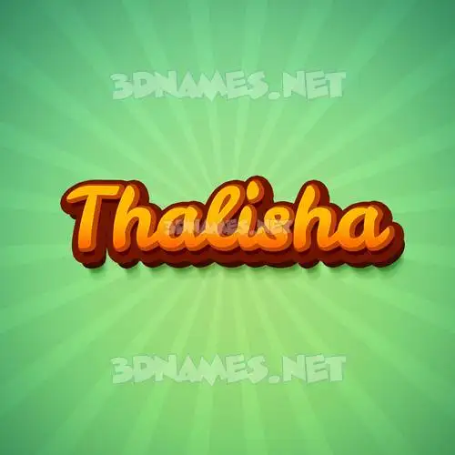 thalisha in Green Rays style - 3D name wallpaper thalisha in Green Rays style - 3D name wallpaper