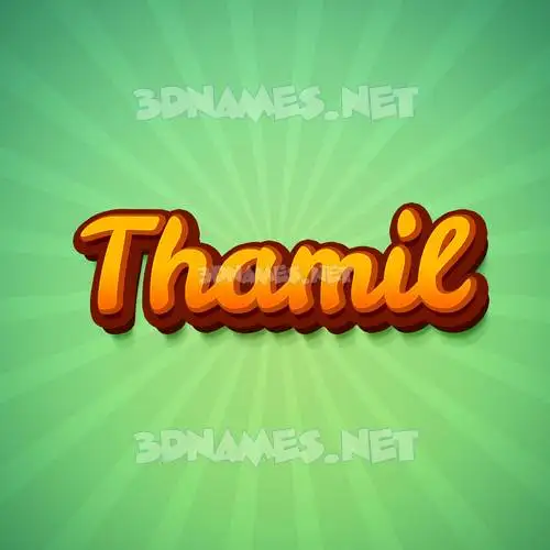 thamil in Green Rays style - 3D name wallpaper thamil in Green Rays style - 3D name wallpaper