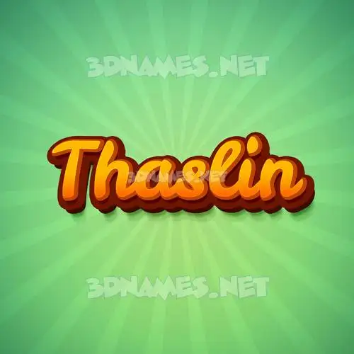 thaslin in Green Rays style - 3D name wallpaper thaslin in Green Rays style - 3D name wallpaper