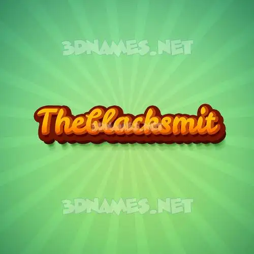 theblacksmit in Green Rays style - 3D name wallpaper theblacksmit in Green Rays style - 3D name wallpaper