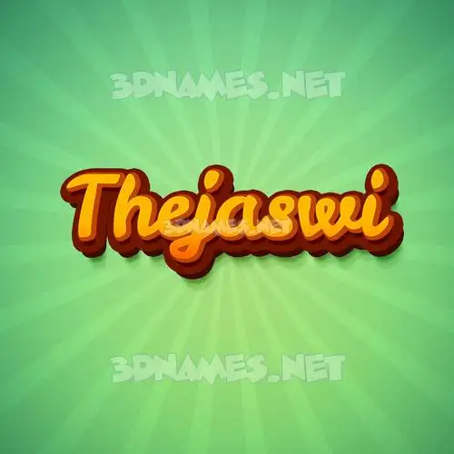 thejaswi in Green Rays style - 3D name wallpaper thejaswi in Green Rays style - 3D name wallpaper