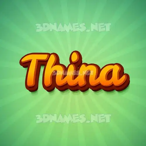 thina in Green Rays style - 3D name wallpaper thina in Green Rays style - 3D name wallpaper