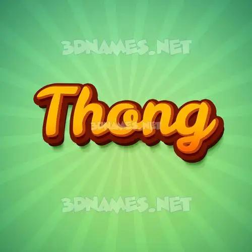 thong in Green Rays style - 3D name wallpaper thong in Green Rays style - 3D name wallpaper