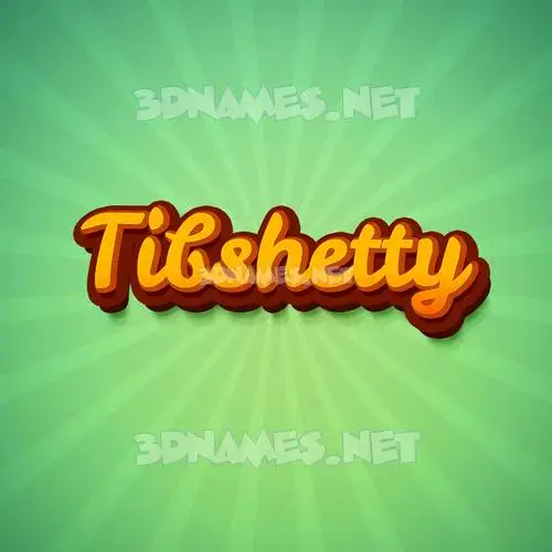 tibshetty in Green Rays style - 3D name wallpaper tibshetty in Green Rays style - 3D name wallpaper