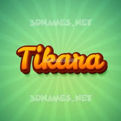 tikara in Green Rays style - 3D name wallpaper tikara in Green Rays style - 3D name wallpaper