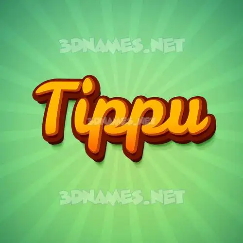 tippu in Green Rays style - 3D name wallpaper tippu in Green Rays style - 3D name wallpaper