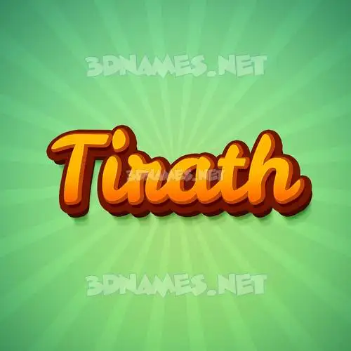tirath in Green Rays style - 3D name wallpaper tirath in Green Rays style - 3D name wallpaper
