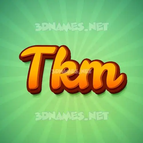 tkm in Green Rays style - 3D name wallpaper tkm in Green Rays style - 3D name wallpaper
