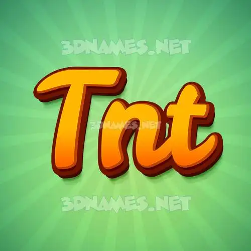tnt in Green Rays style - 3D name wallpaper tnt in Green Rays style - 3D name wallpaper