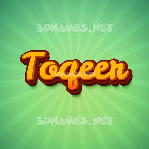 toqeer in Green Rays style - 3D name wallpaper toqeer in Green Rays style - 3D name wallpaper